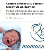 De ce este necesara centura anticolici cu samburi de cirese